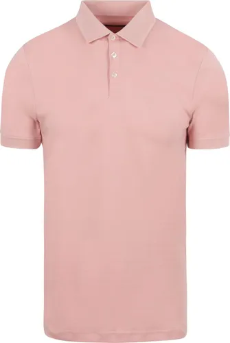 Suitable - Liquid Poloshirt Lichtroze - Slim-fit - Heren Poloshirt
