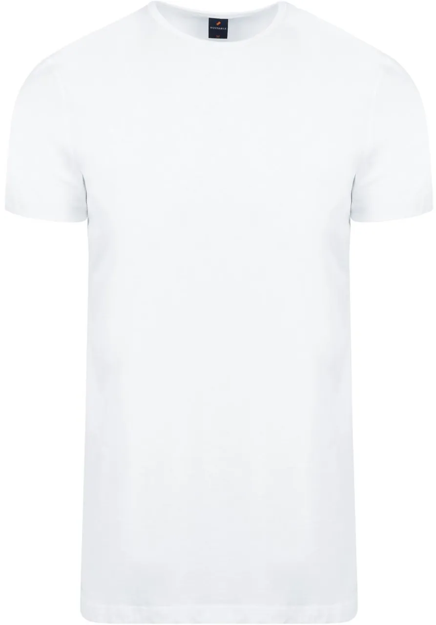 Suitable Ota T-Shirt Ronde Hals Wit 6-Pack