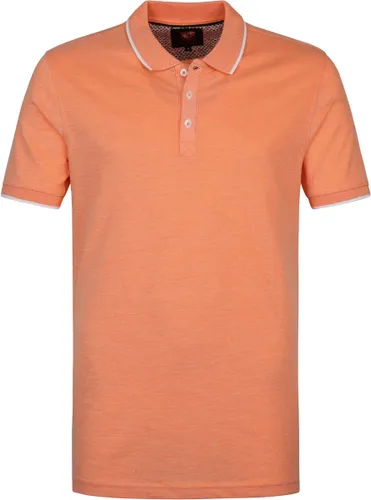 Suitable - Oxford Polo Fel Oranje - Modern-fit - Heren Poloshirt