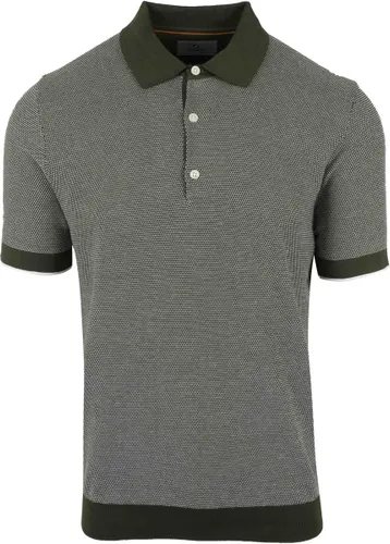 Suitable - Polo Donkergroen - Modern-fit - Heren Poloshirt