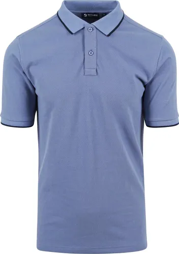 Suitable - Respect Polo Tip Ferry Blauw - Regular-fit - Heren Poloshirt