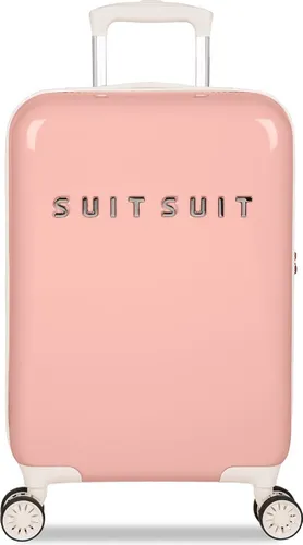 SUITSUIT Fabulous Fifties - Handbagage koffer met 4 wielen - 55 cm - 33L - Perzik Pastel