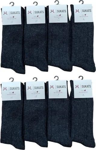 Sukats® Alpaca Sokken - Wollen Sokken - Warme Sokken - 8 Paar