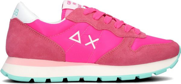 Sun68 Lage sneakers Ally Solid Nylon Roze