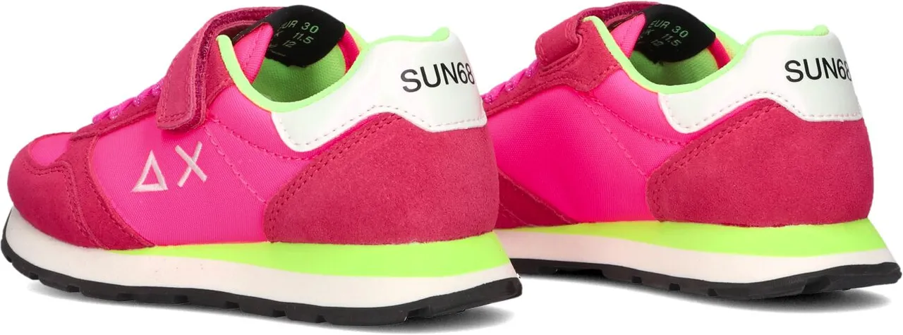 SUN68 Meisjes Lage Sneakers Girls Ally Solid - Roze