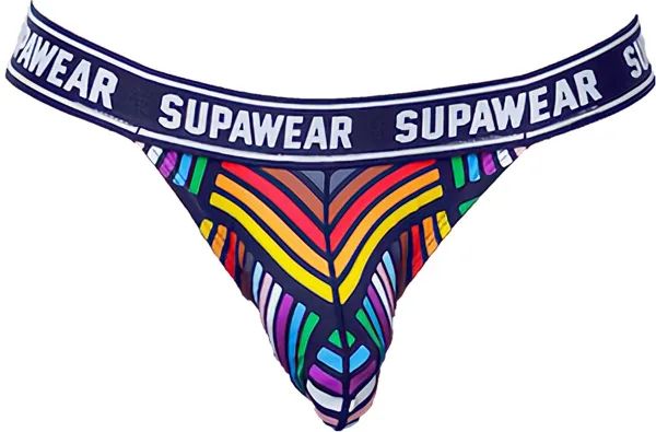 Supawear POW Thong Rainbow
