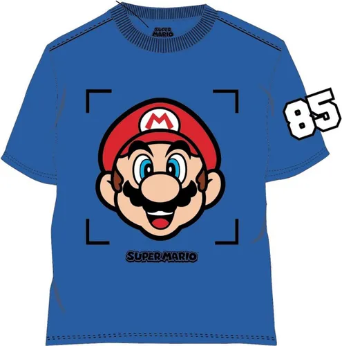 Super Mario Bros T-shirt - Koningsblauw