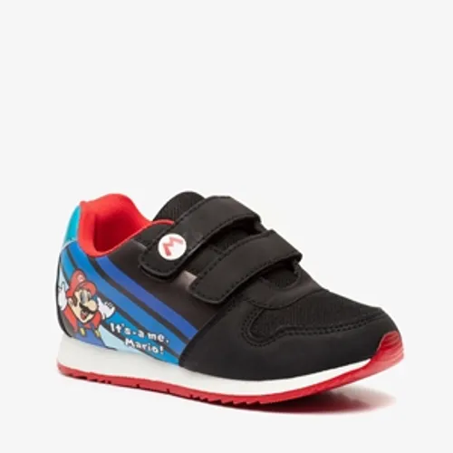 Super Mario kinder sneakers blauw