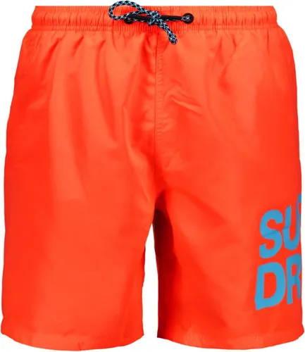 Superdry Broek Sportswear Logo 17 Swimshort M3010228a Py7 Hyper Fire Coral Mannen