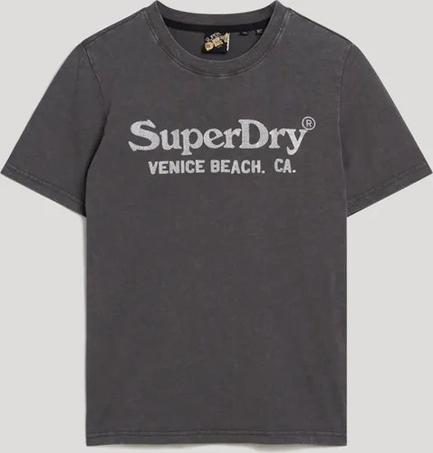 Superdry METALLIC VENUE RELAXED TEE Dames