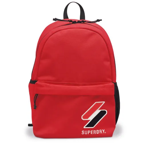 Superdry Montana Code Essential Backpack Risk Red