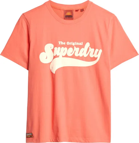 Superdry STUDIOS SLUB EMB VEE TEE Dames T-shirt