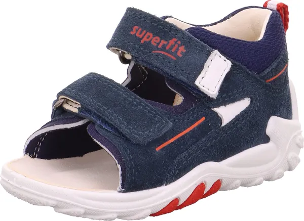 Superfit Flow, sandalen voor jongens, Blauw 8010