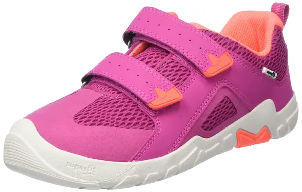 superfit Trace, sneakers voor meisjes, Roze oranje 5500