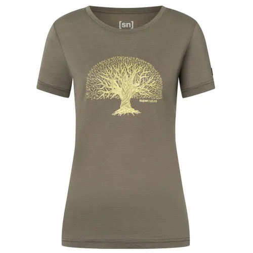 super.natural - Women's Tree of Knowledge Tee - Merinoshirt