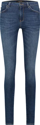 Supertrash - Spijkerbroek Dames Volwassenen - Broek - Jeans - High Waist - Blauw - 25