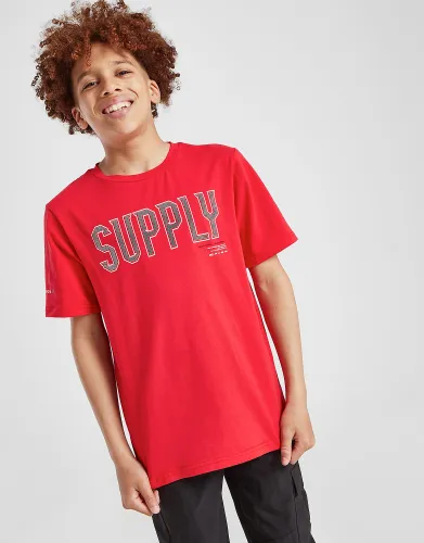 Supply & Demand Buck T-Shirt Junior, Red