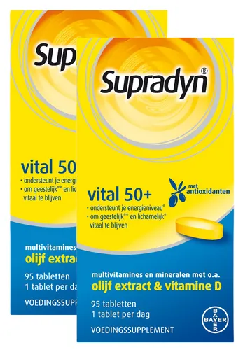Supradyn Vital 50+ Tabletten - Duoverpakking