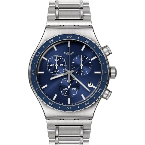 Swatch Irony - Chrono New YVS496G Cobalt Lagoon Horloge