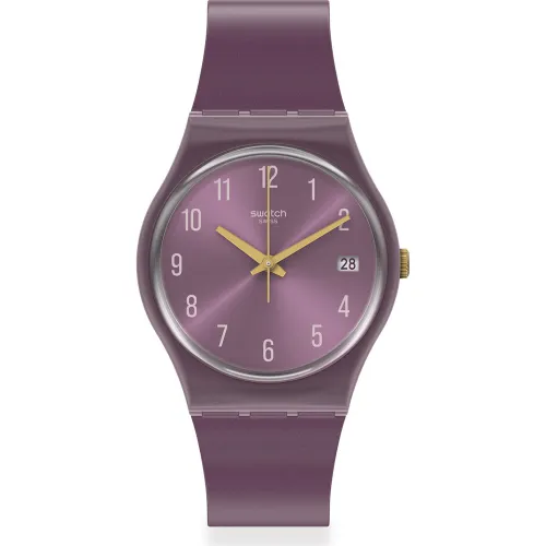 Swatch Standard Gents GV403 Pearly Purple Horloge