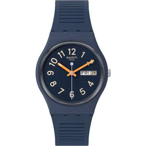 Swatch Standard Gents SO28I700 Trendy lines at night Horloge