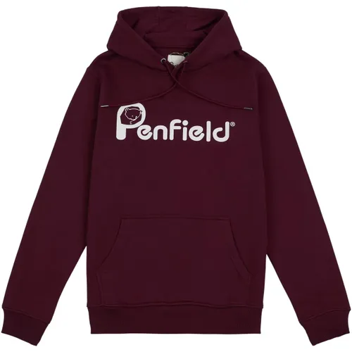Sweater Penfield Sweat à capuche bear chest print bb