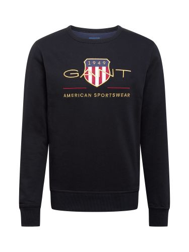 Sweatshirt 'Archive Shield'  navy / goudgeel / rood / zwart / wit