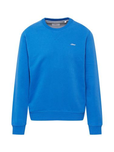 Sweatshirt  blauw / wit