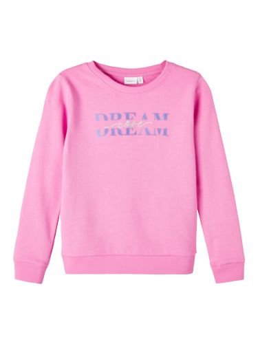 Sweatshirt  lila / pink / wit