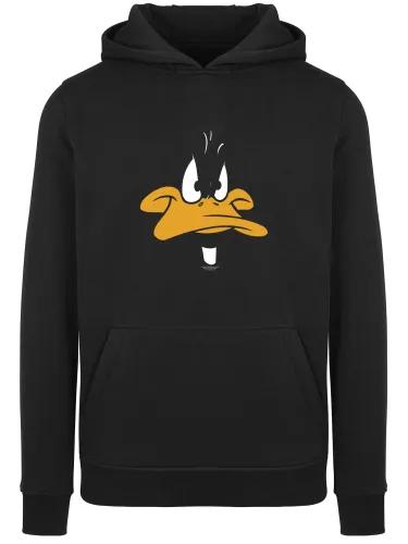 Sweatshirt 'Looney Tunes Daffy Duck Big Face'