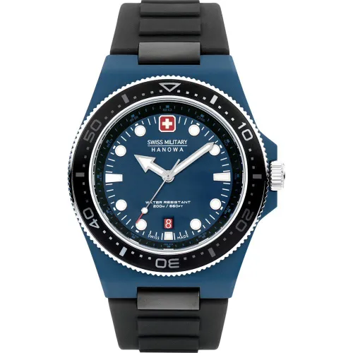 Swiss Military Hanowa Aqua SMWGN0001184 Ocean Pioneer Horloge