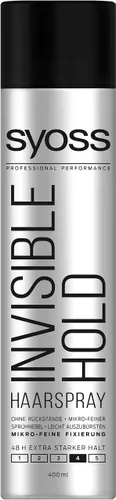 Syoss Invisible Hold Haarspray 4 extra sterk 400 ml