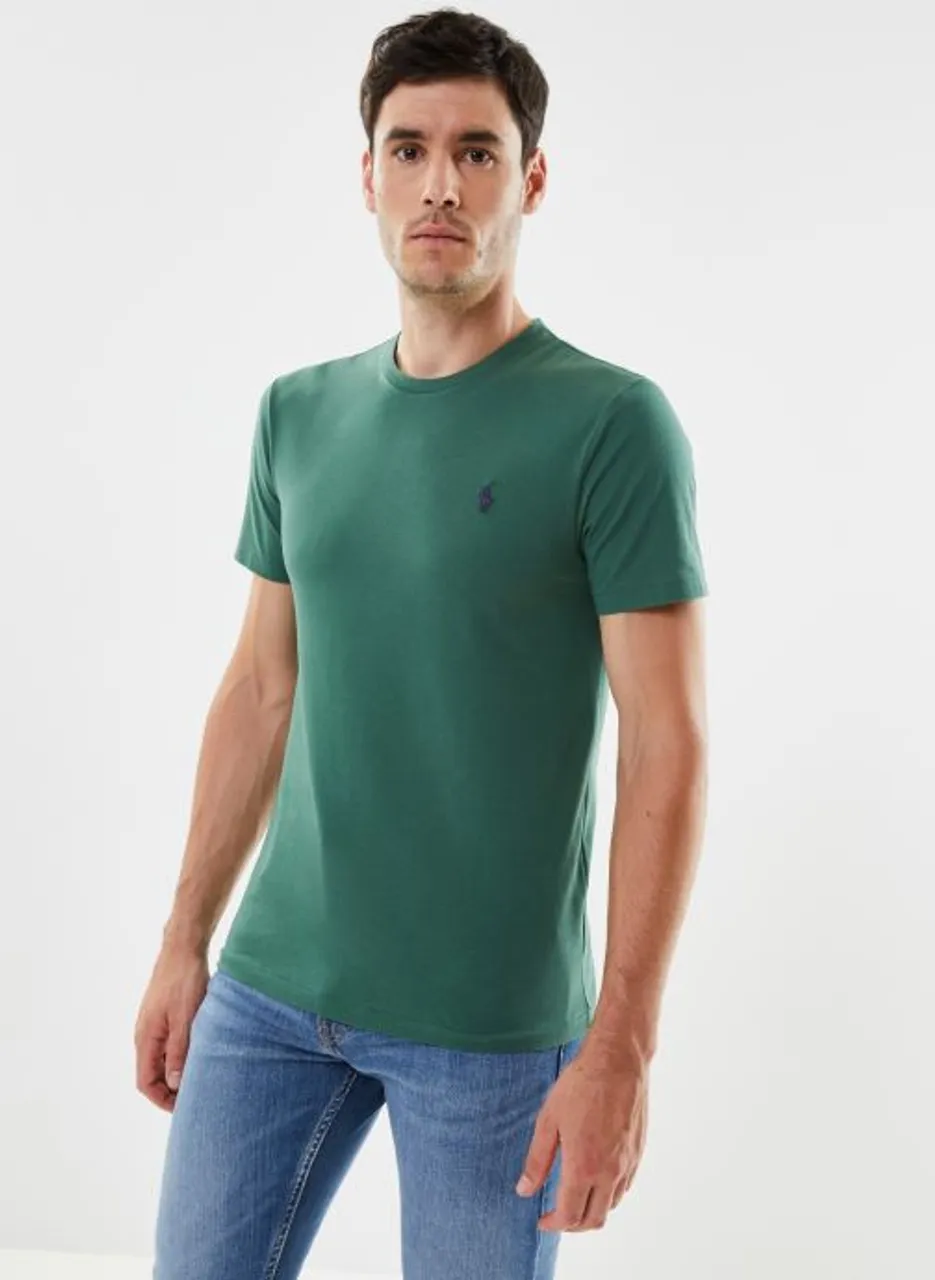 T-shirt ajusté à col rond en jersey 710671438 by Polo Ralph Lauren
