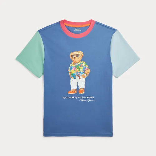 T-shirt color block Polo Bear junior