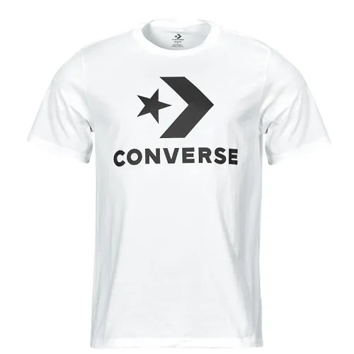 T-shirt Korte Mouw Converse STAR CHEVRON TEE WHITE