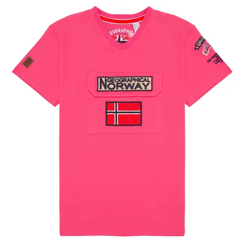 T-shirt Korte Mouw Geographical Norway JIRI