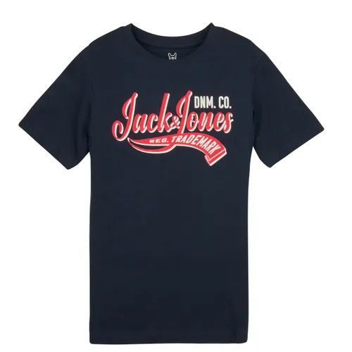 T-shirt Korte Mouw Jack & Jones JJELOGO TEE SS NECK 2 COL JNR