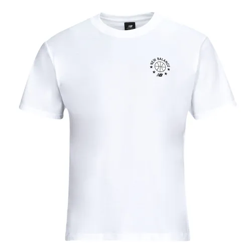 T-shirt Korte Mouw New Balance MT33582-WT