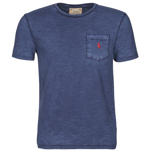 T-shirt Korte Mouw Polo Ralph Lauren T-SHIRT AJUSTE COL ROND EN COTON LOGO PONY PLAYER