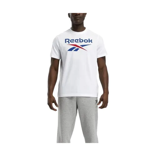 T-shirt Korte Mouw Reebok Sport CAMISETA HOMBRE 100071175-WHITE