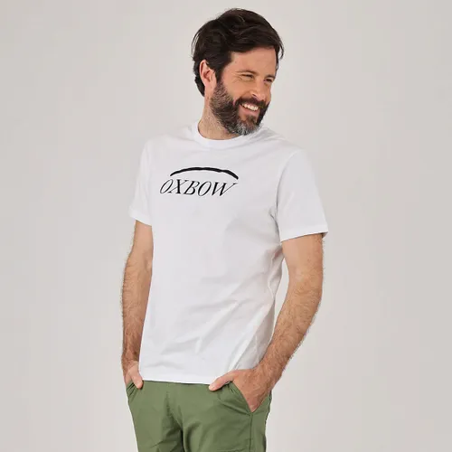 T-shirt met korte mouwen, groot logo