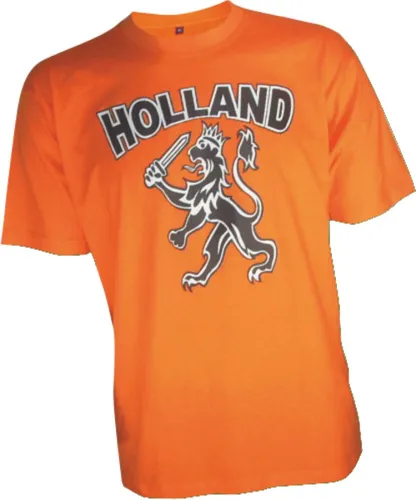 T-shirt oranje Holland met leeuw kids| WK Voetbal Qatar 2022 | Nederlands elftal kinder shirt | Nederland supporter | Holland souvenir |