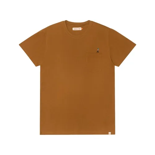 T-shirt Revolution Regular T-Shirt 1330 HIK - Light Brown