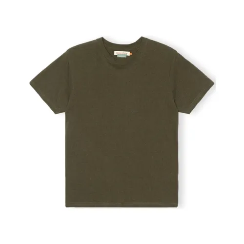 T-shirt Revolution T-Shirt Regular 1051 - Army/Melange