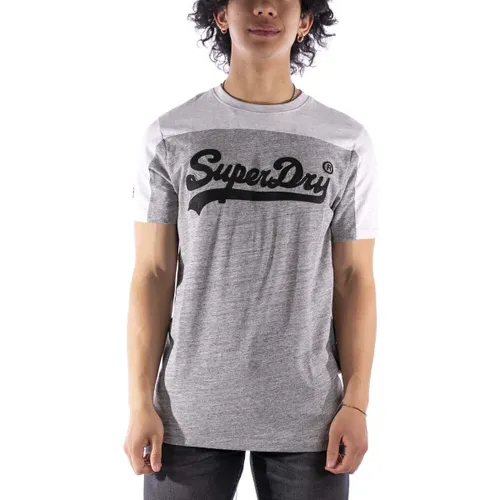 T-shirt Superdry Vintage Vl College Tee Mw
