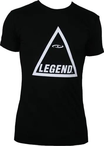 t-shirt Triangle Kids/Volwassenen Zwart 100% Bio Katoen XL