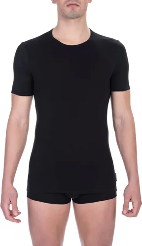 T-shirt van zwart katoen