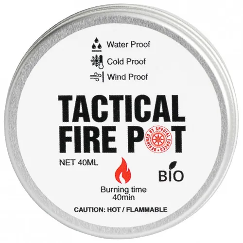 TACTICAL FOODPACK - Tactical Fire Pot - Drogebrandstofkookstel
