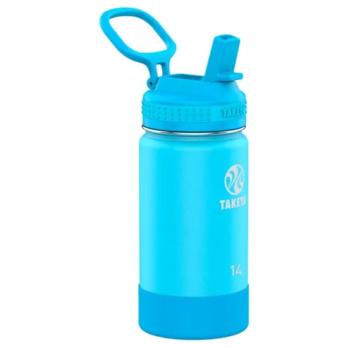Takeya - Kid's Actives Straw Insulated Bottle 414 ml - Isoleerfles