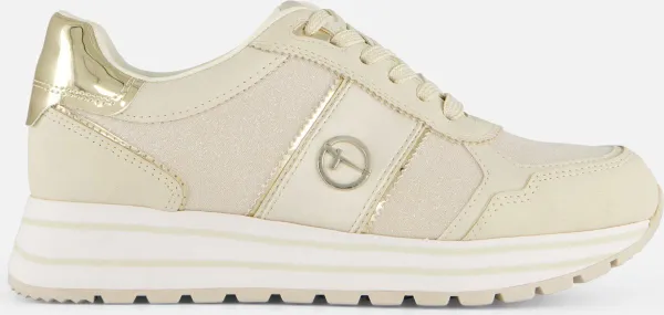 Tamaris Essentials Sneakers beige Synthetisch - Dames